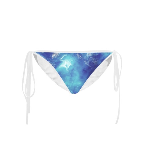 Encre Bleu Photo Custom Bikini Swimsuit Bottom