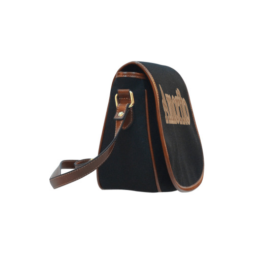 Amorito black Saddle Bag/Large (Model 1649)