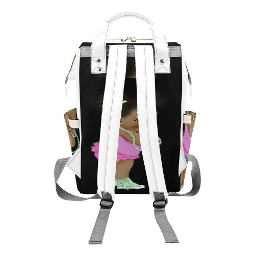 Baby Bag Multi-Function Diaper Backpack/Diaper Bag (Model 1688)
