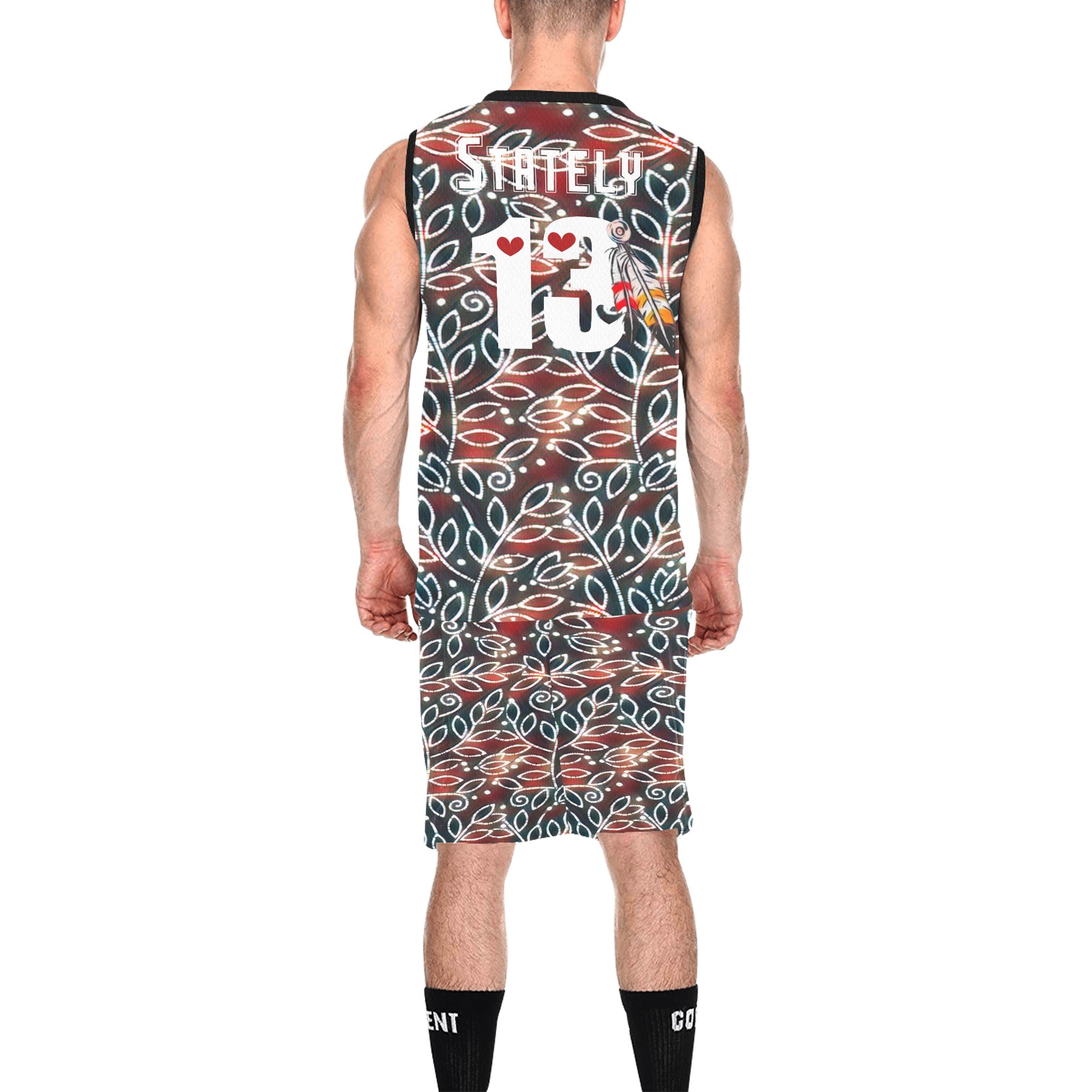 MMIW 13 stately All Over Print Basketball Uniform