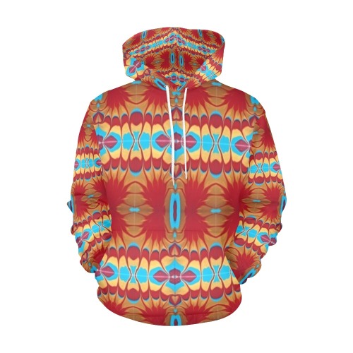 Harlequin All Over Print Hoodie for Men (USA Size) (Model H13)
