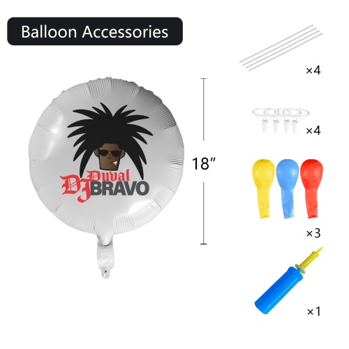 bravo johnny Foil Balloon (18inch)