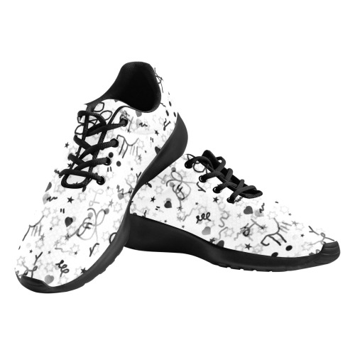 Simply Pop by Nico Bielow Men's Athletic Shoes (Model 0200)