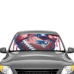 New England Patriots sun Viser Car Sun Shade Umbrella 58"x29"