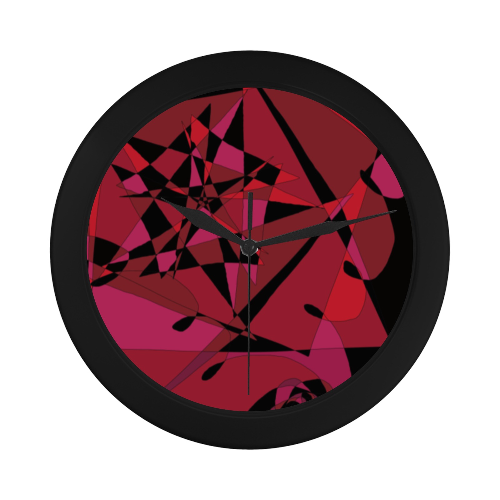 Abstract #8 S 2020 Circular Plastic Wall clock