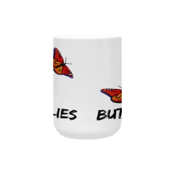 Monarch Butterflies Custom Ceramic Mug (15OZ)