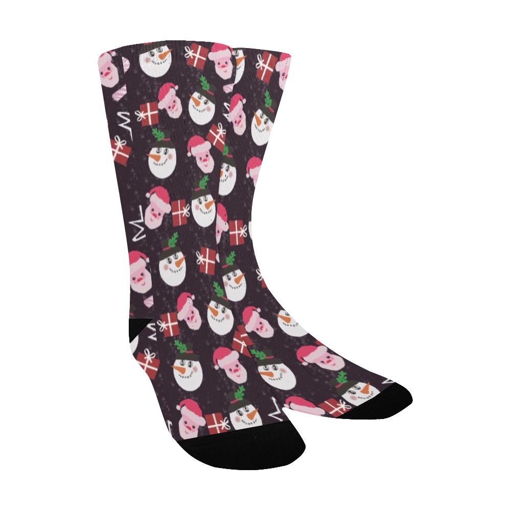 Christmas pattern design Kids' Custom Socks