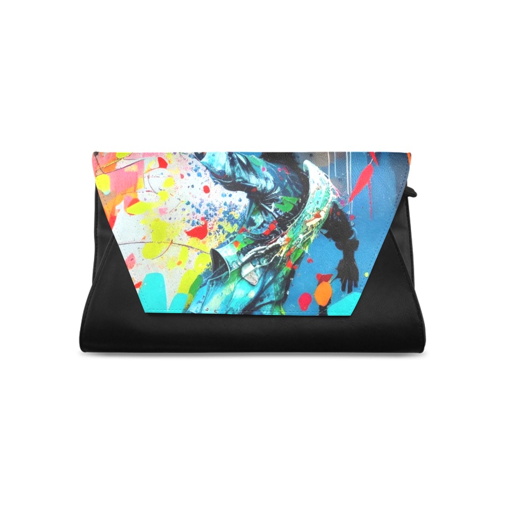They Are Art Clutch Bag (Model 1630)
