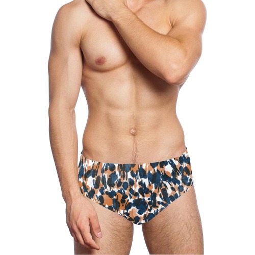 Dots brushstrokes animal print