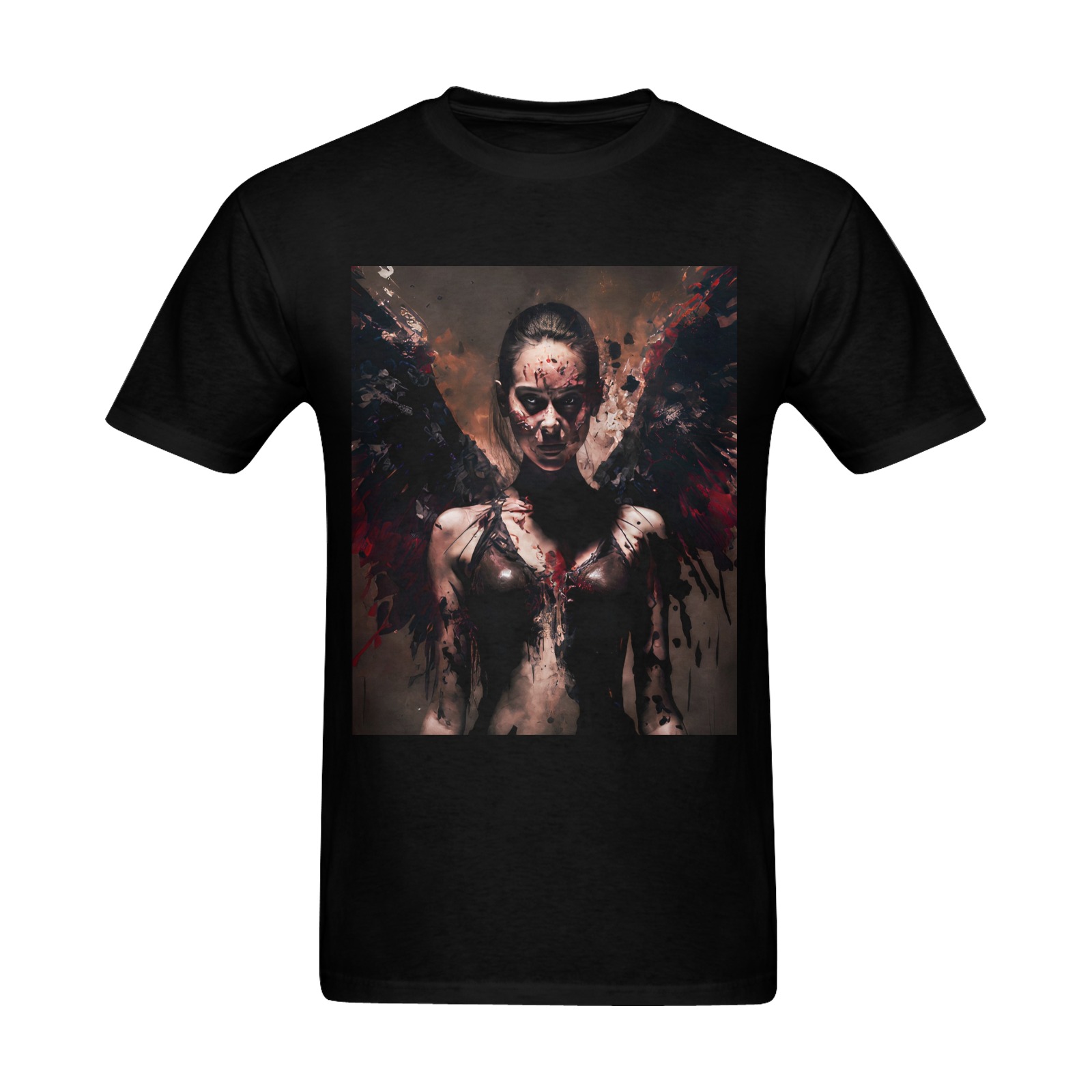 Angel of death Men's Slim Fit T-shirt (Model T13)