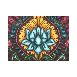 blue lotus Placemat 14’’ x 19’’ (Set of 4)