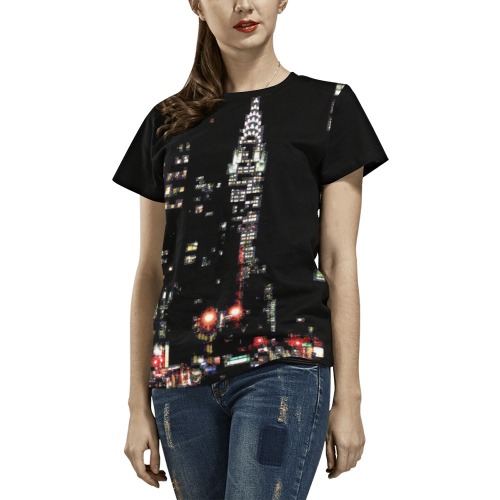 rhfhy55 All Over Print T-Shirt for Women (USA Size) (Model T40)