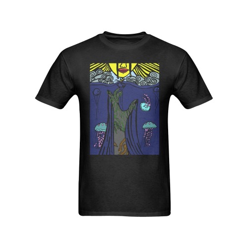 Sorrow in Color Men's T-Shirt in USA Size (Front Printing Only)