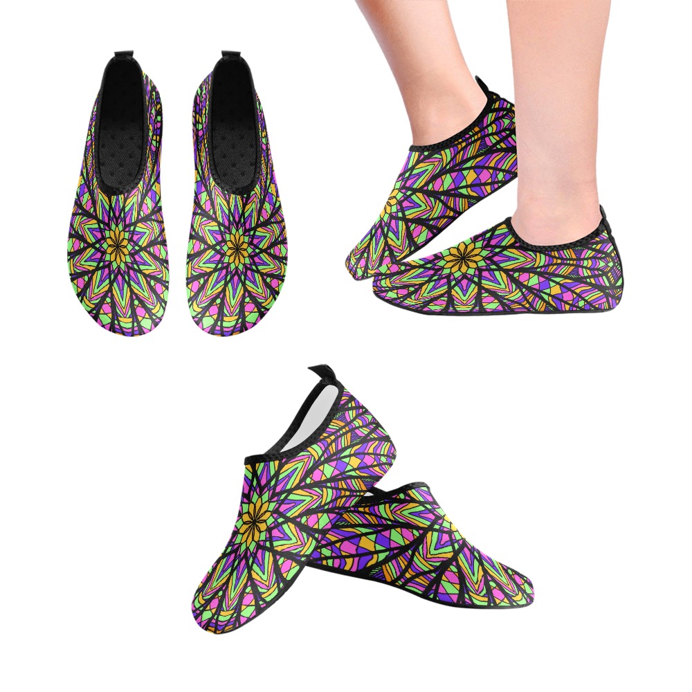 Ô Summer Sherbert Women's Slip-On Water Shoes (Model 056)