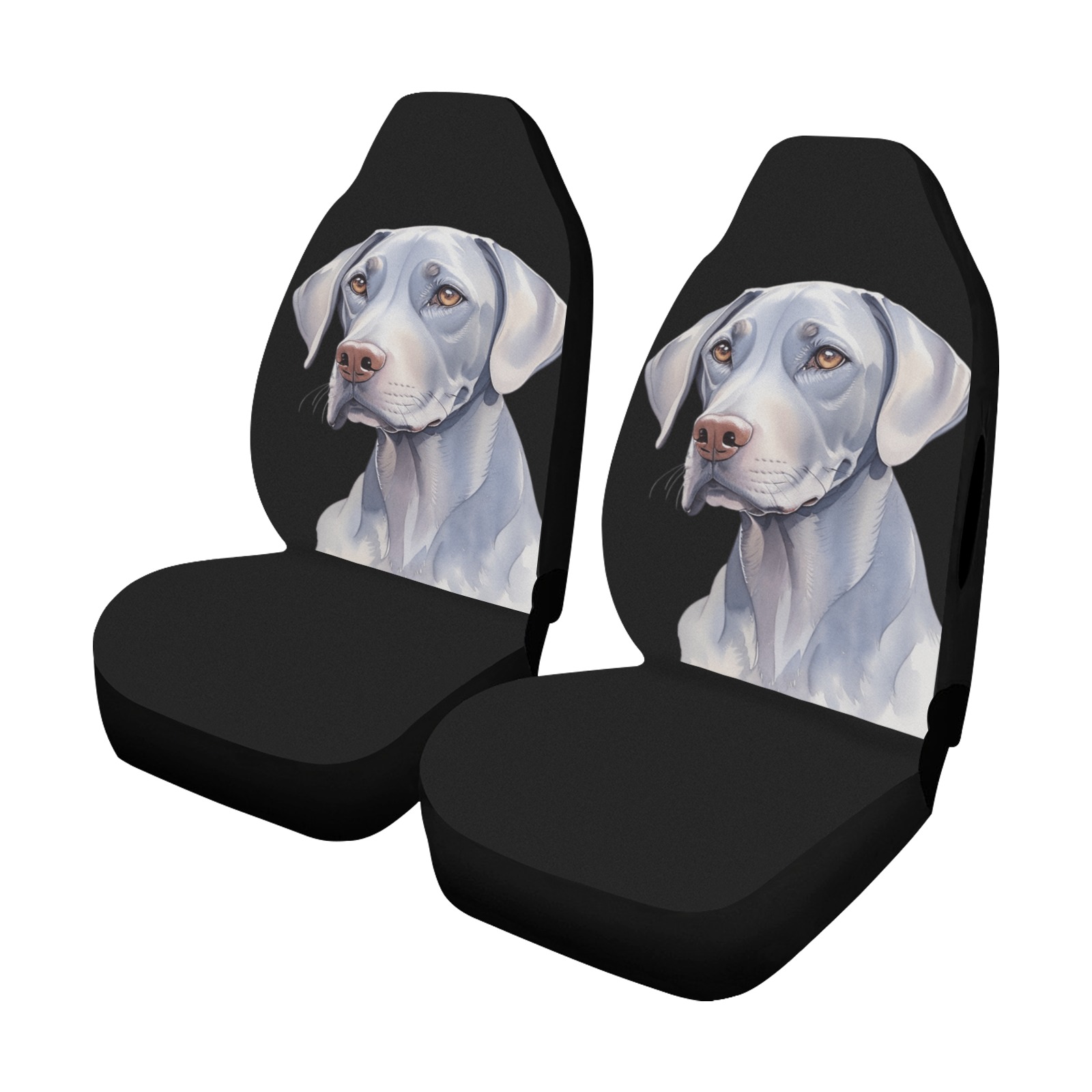 Weimaraner Car Seat Cover Airbag Compatible (Set of 2)