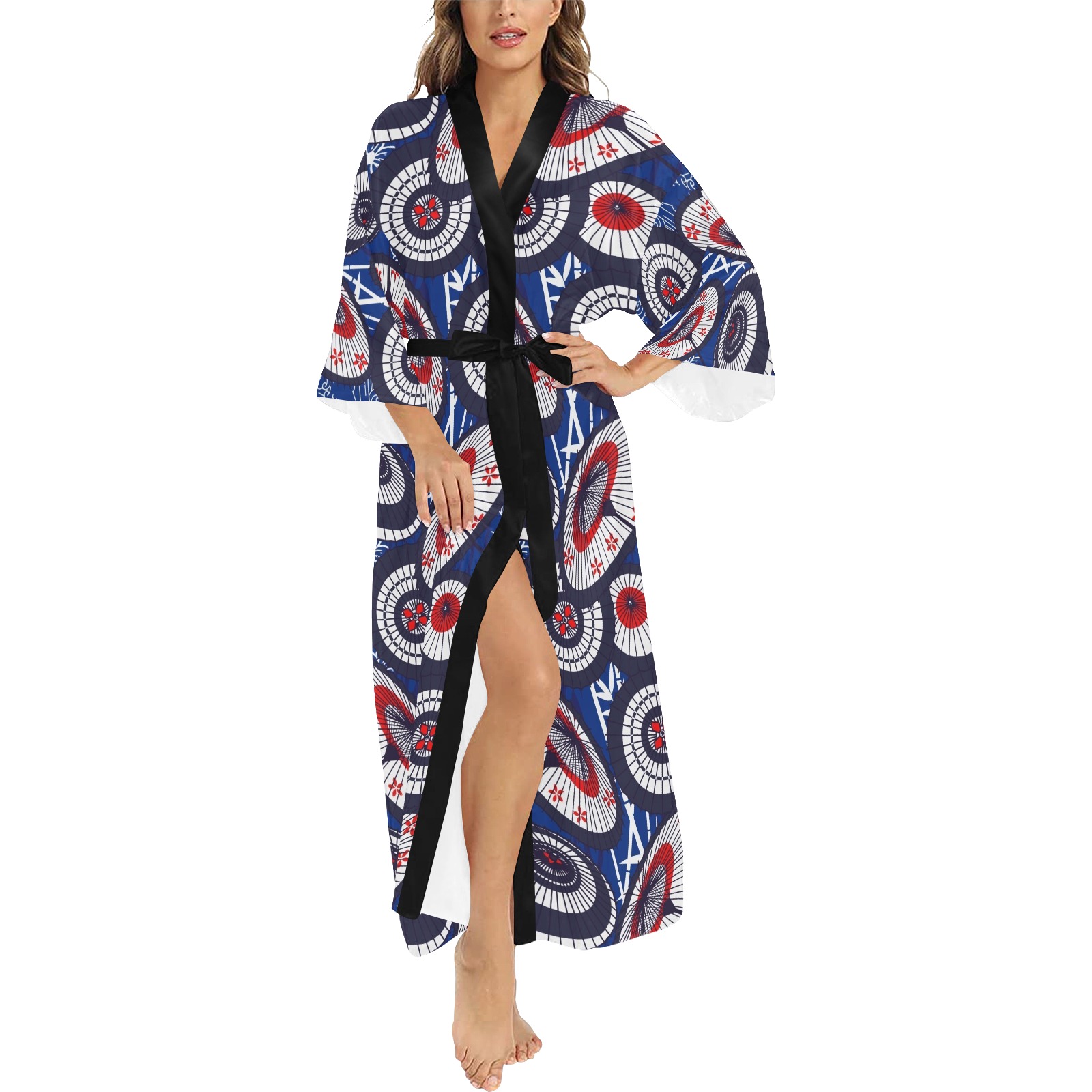 UMBRELLA 0001 Long Kimono Robe