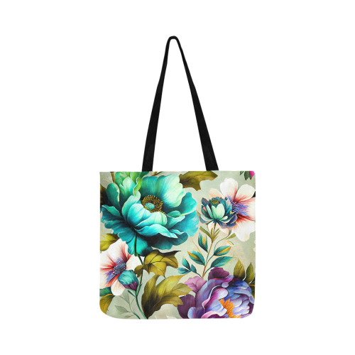 flowers botanic art (3) bag Reusable Shopping Bag Model 1660 (Two sides)