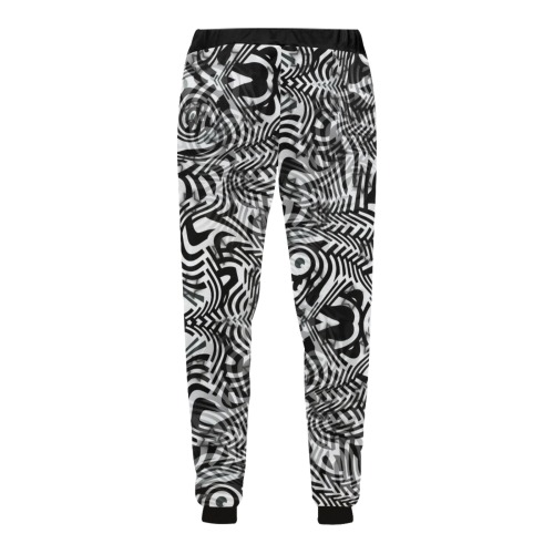 Zebra by Artdream Men's All Over Print Sweatpants (Model L11)