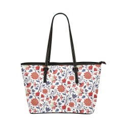 Chintz Leather Tote Bag/Large (Model 1651)