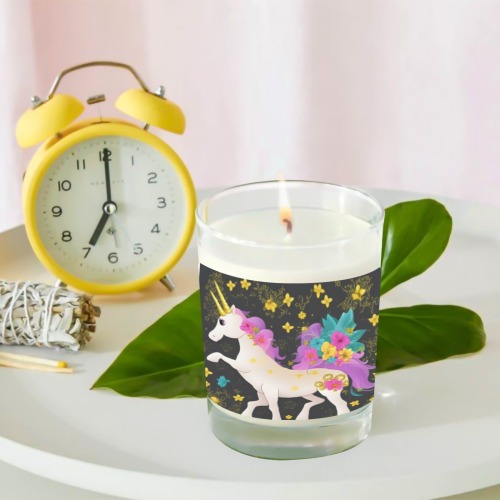 The So Extra Unicorn Transparent Candle Cup (Jasmine)