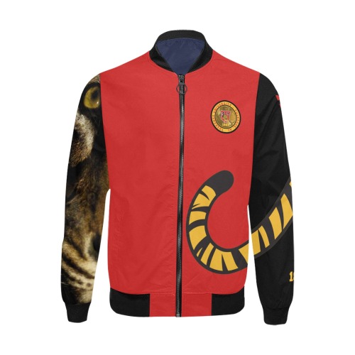 Tuskegee Tigers All Over Print Bomber Jacket for Men (Model H31)
