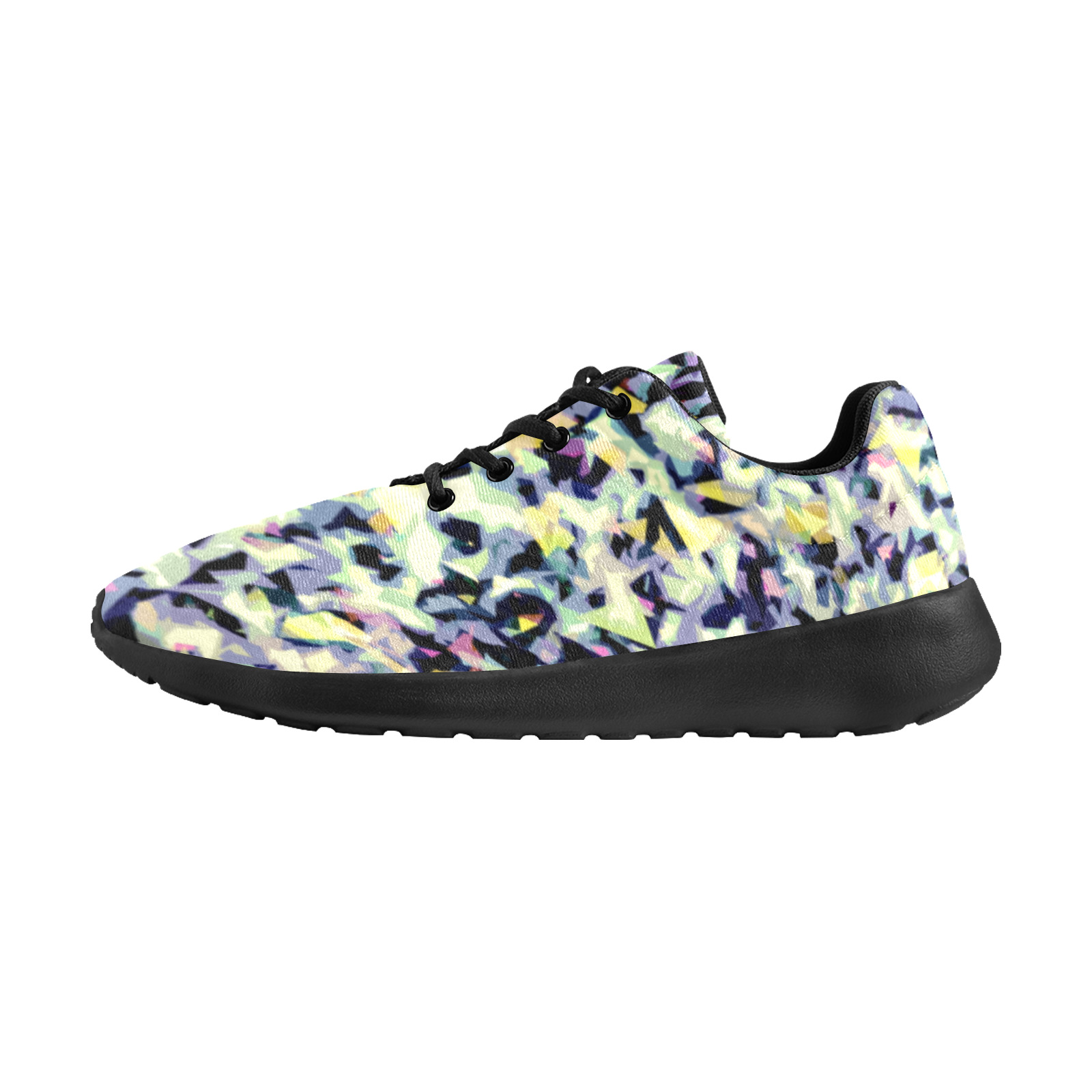 Fashion Abstract Pattern Design Women's Athletic Shoes (Model 0200)