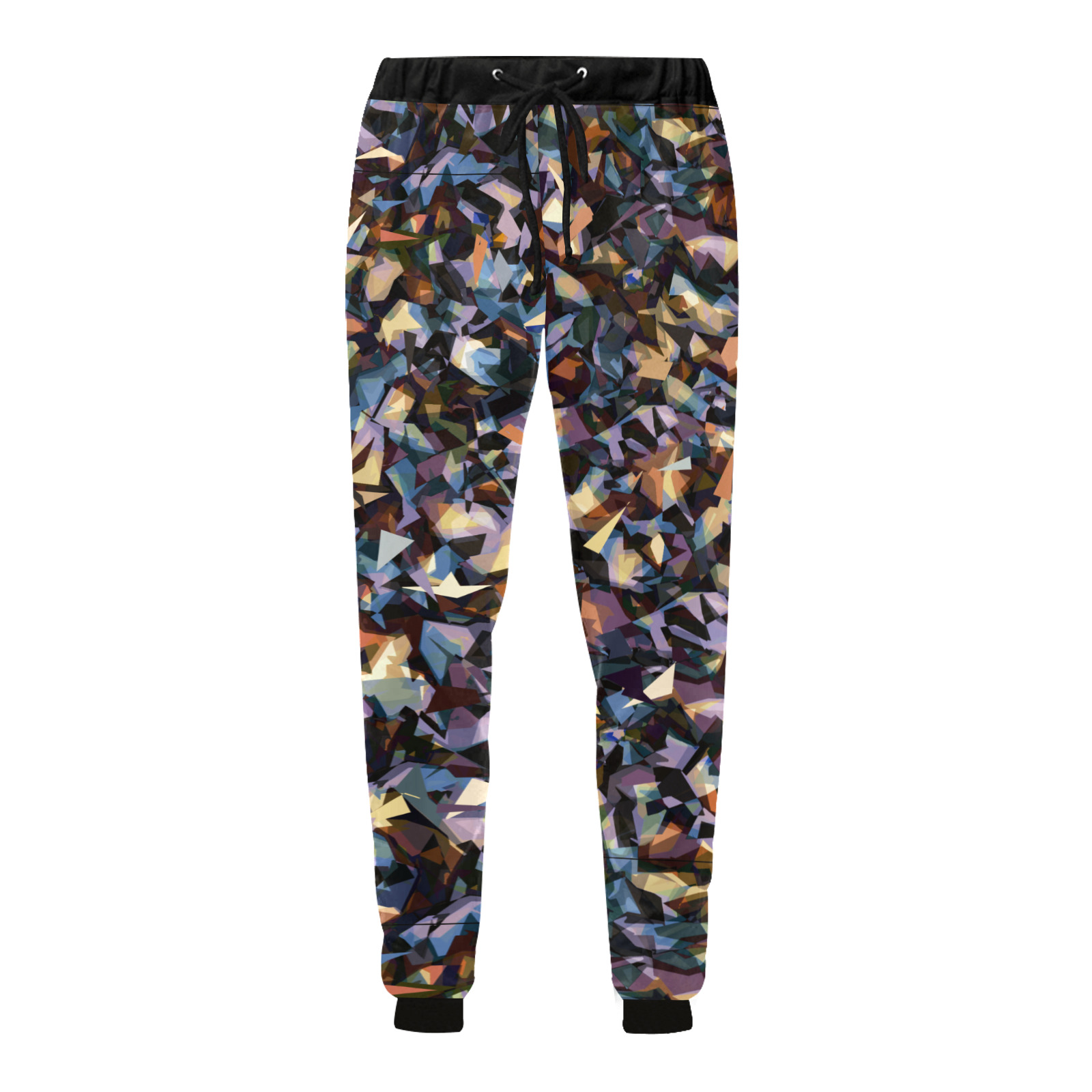 Fashion Abstract Pattern Design Men's All Over Print Sweatpants (Model L11)