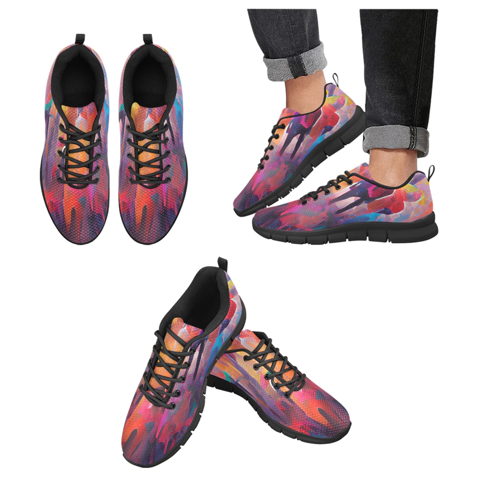 Standing out Women's Breathable Running Shoes (Model 055)