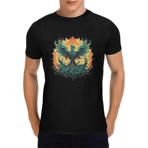 Pheonix Men's T-Shirt in USA Size (Front Printing Only)