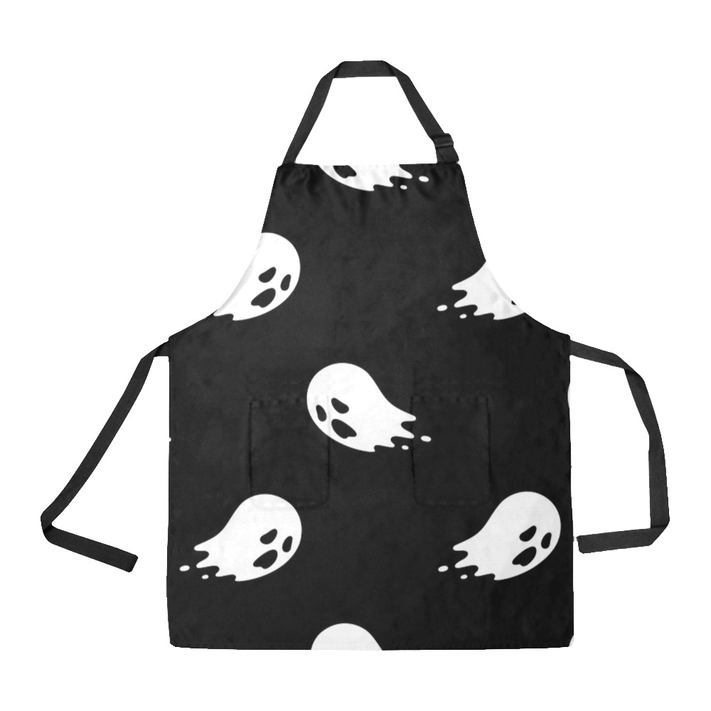 Ghosts All Over Print Apron
