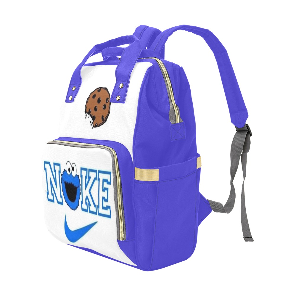 Cookie Monster Diaper Bag Multi-Function Diaper Backpack/Diaper Bag (Model 1688)