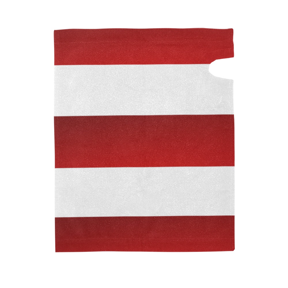 Red White Stripes Mailbox Cover