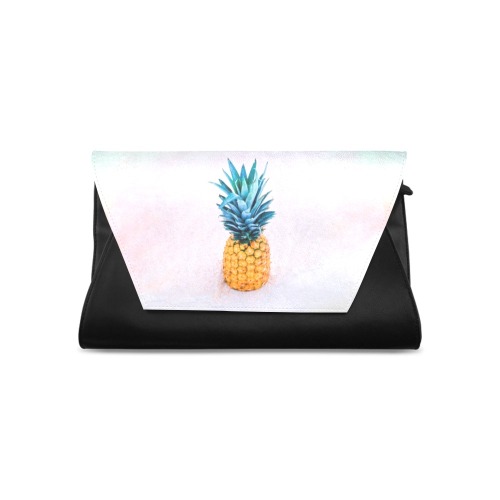 Pineapple on the pink beach Clutch Bag (Model 1630)