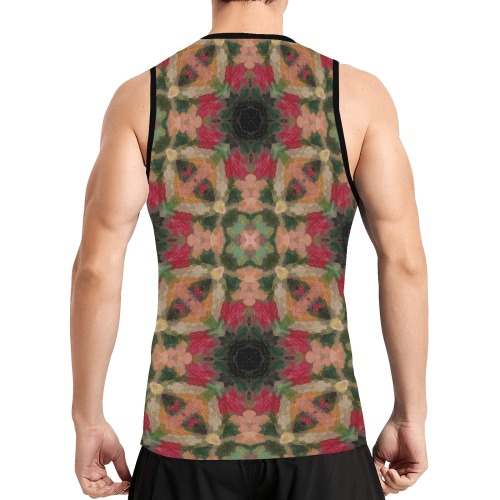 Fractoberry Fractal Pattern 000187BJ All Over Print Basketball Jersey