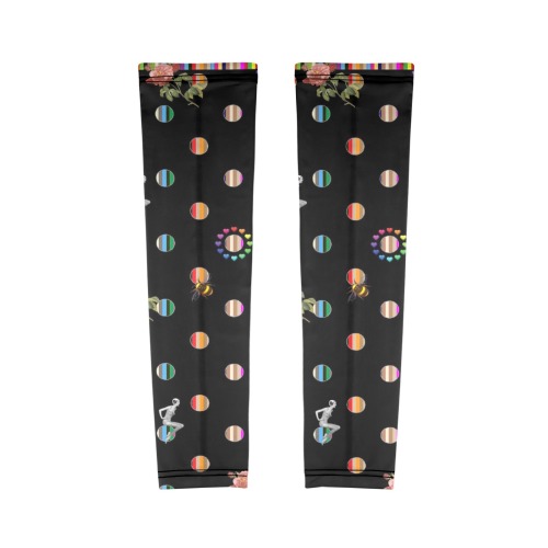 Rainbow Polka Arm Sleeves (Set of Two with Different Printings)