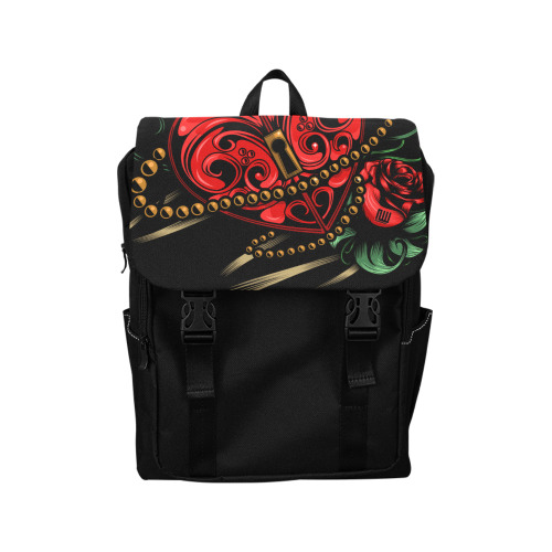 Key To My Heart Casual Shoulders Backpack (Model 1623)