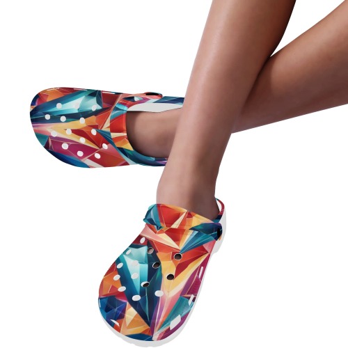 The Flair clogs Custom Print Foam Clogs for Adults