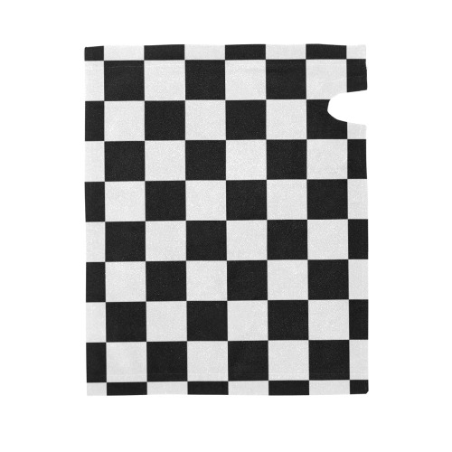 Black White Checker Mailbox Cover