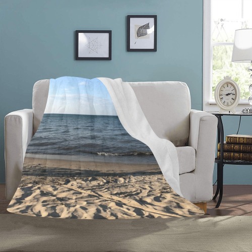 Beach Collection Ultra-Soft Micro Fleece Blanket 50"x60"