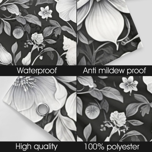 Fabulous Florals 39 Shower Curtain 66"x72"