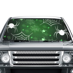 Halloween Spider Car Sun Shade Umbrella 58"x29"