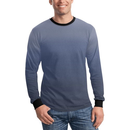 bu sp Men's All Over Print Long Sleeve T-shirt (Model T51)
