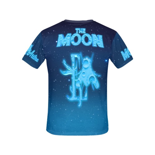 Moon Collectable  Fly All Over Print T-Shirt for Women (USA Size) (Model T40)
