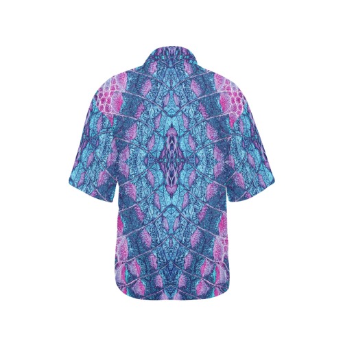 Sans titre 7-4 All Over Print Hawaiian Shirt for Women (Model T58)