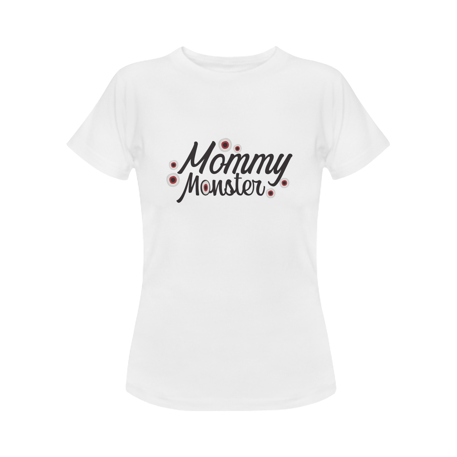 Mommy monster Women's Classic T-Shirt (Model T17）