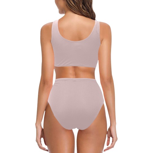 Potpourri Chest Bowknot Bikini Swimsuit (Model S33)