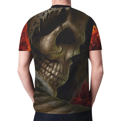 death comes New All Over Print T-shirt for Men (Model T45)