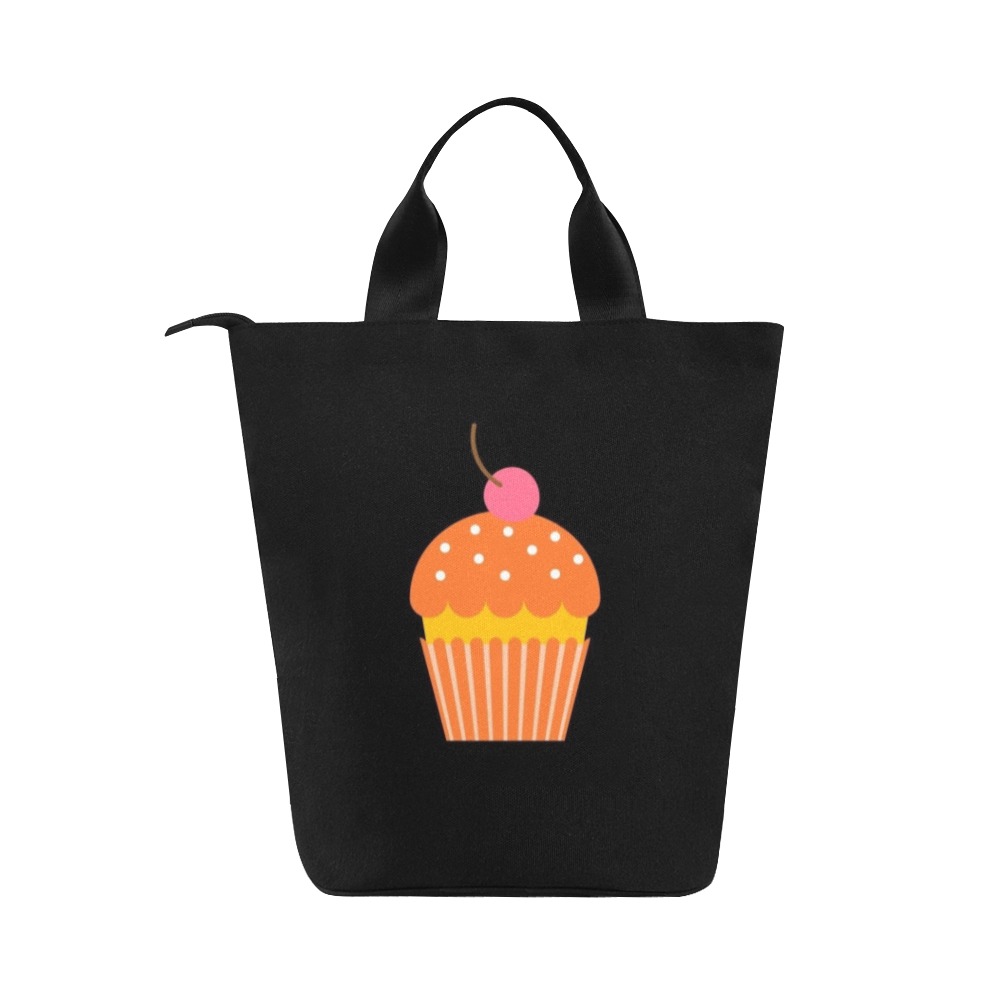 Cupcake Nylon Lunch Tote Bag (Model 1670)