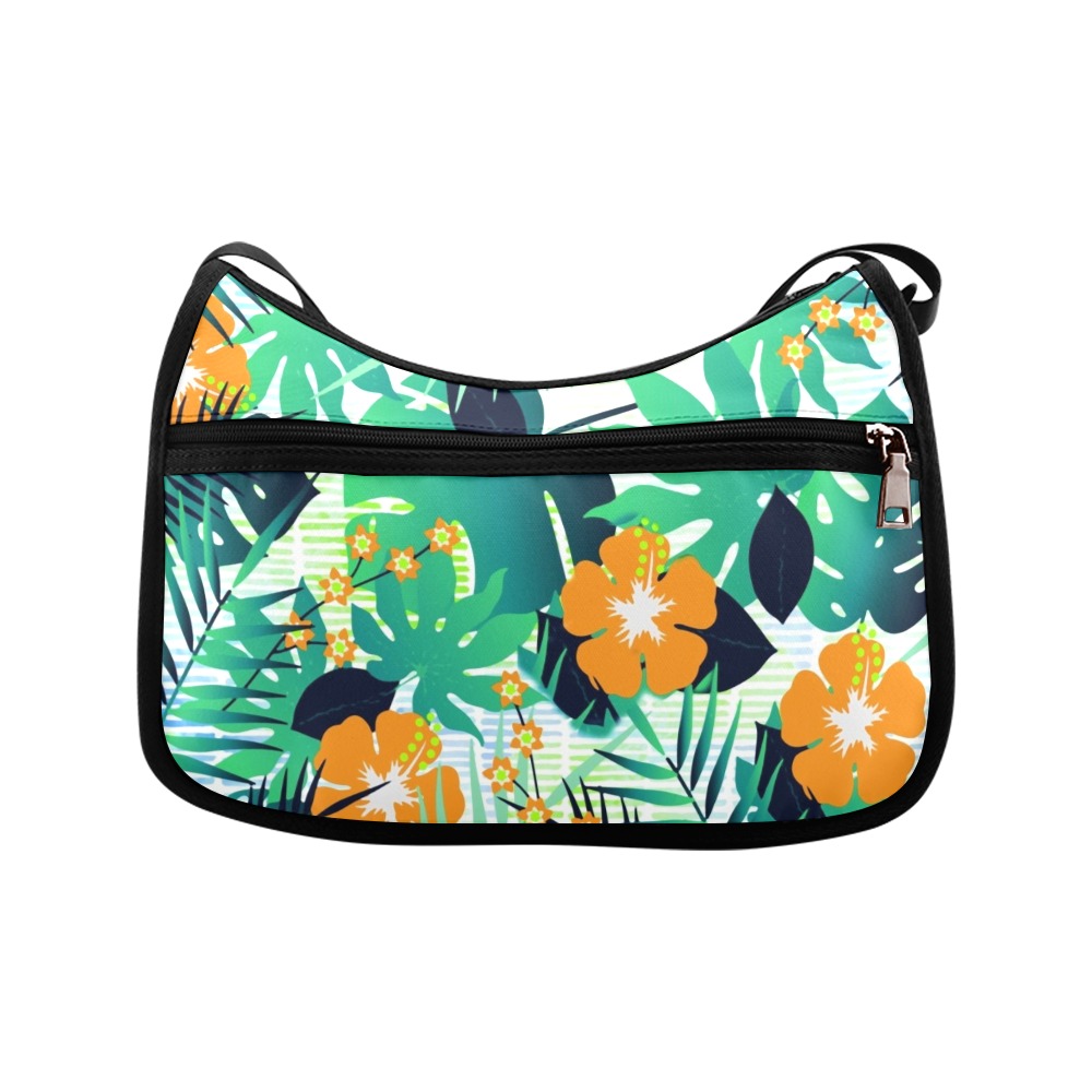 GROOVY FUNK THING FLORAL Crossbody Bags (Model 1616)