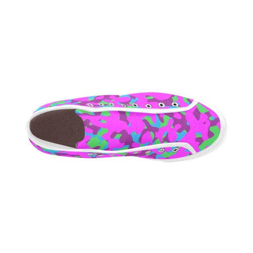 Camouflage colorful Vancouver H Women's Canvas Shoes (1013-1)
